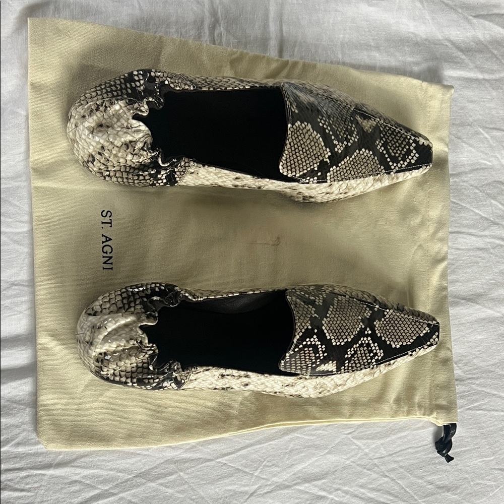 St. Agni Python Loafers - Picture 8 of 8